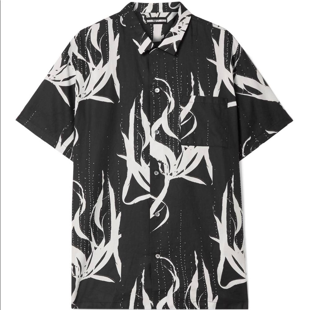 Double Rainbouu Hawaiian shirt, short set, XS - Picture 2 of 6